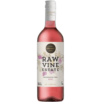 Raw Vine Estate Organic Preservative Free Rose 2021 Wine